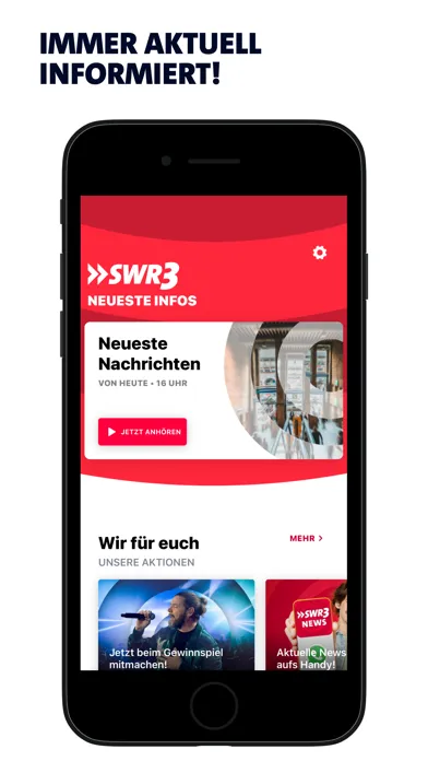 Screenshot di SWR3