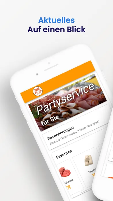 Metzgerei Bestell App - Demo Screenshots