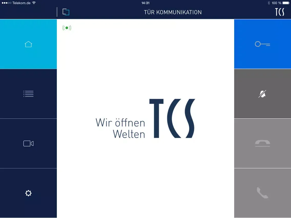 TCS:App iPad  Ekran Görüntüleri