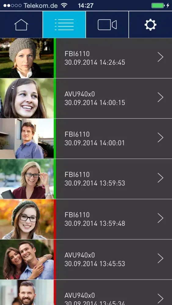 TCS:App Ekran Görüntüleri