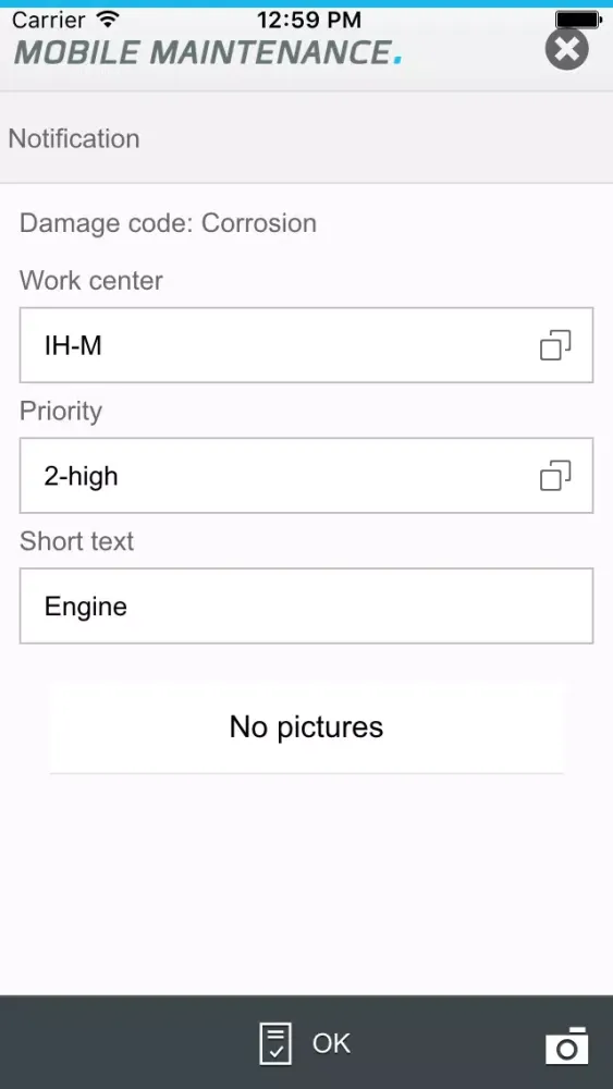 T.CON Mobile Maintenance for SAP سکرین شاٹس