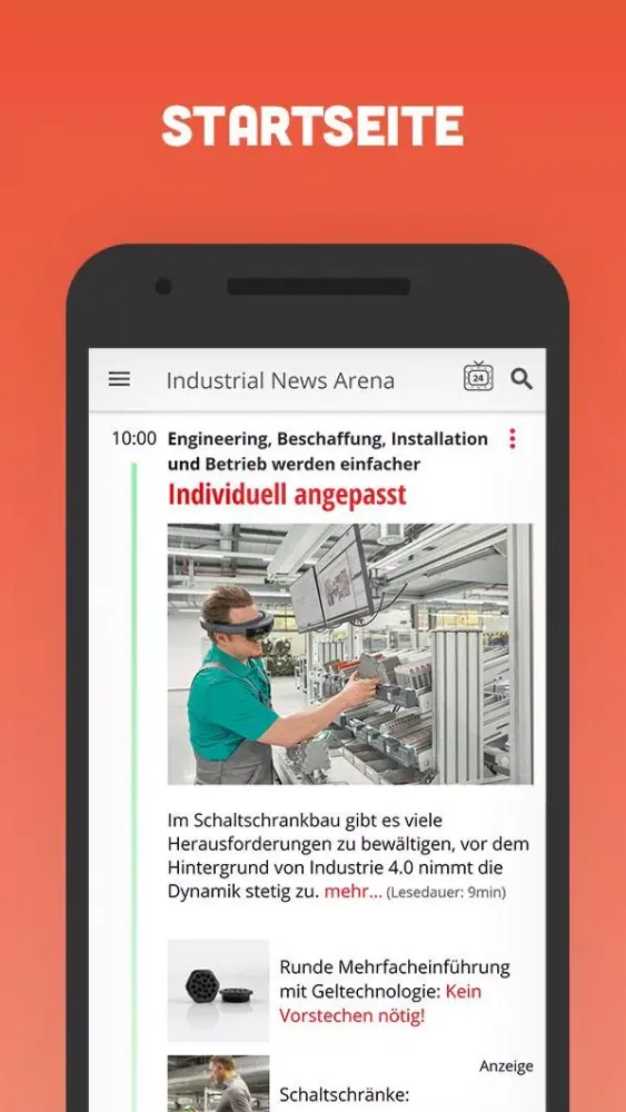 Zrzuty ekranu Industrial News Arena