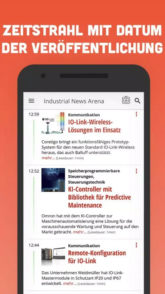 Zrzuty ekranu Industrial News Arena