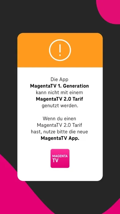 MagentaTV - 1. Generation Screenshots