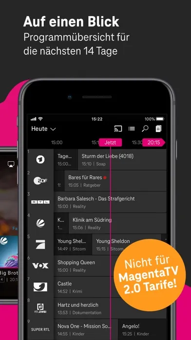 MagentaTV - 1. Generation Screenshots