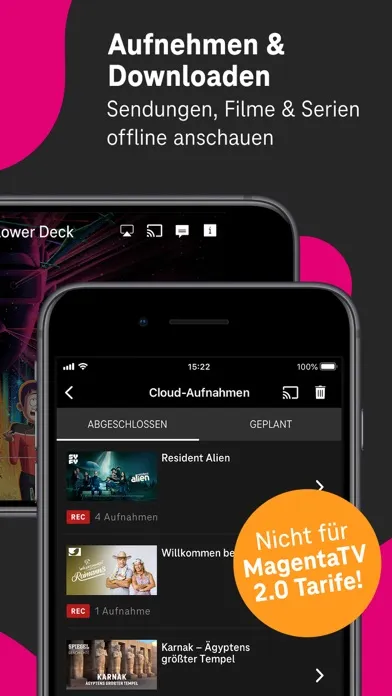 MagentaTV - 1. Generation Screenshots