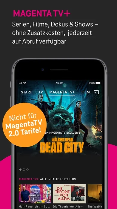 MagentaTV - 1. Generation Screenshots