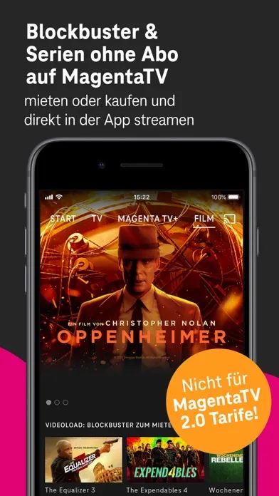 MagentaTV - 1. Generation Screenshots