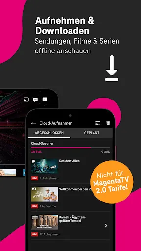 MagentaTV - 1. Generation Screenshots