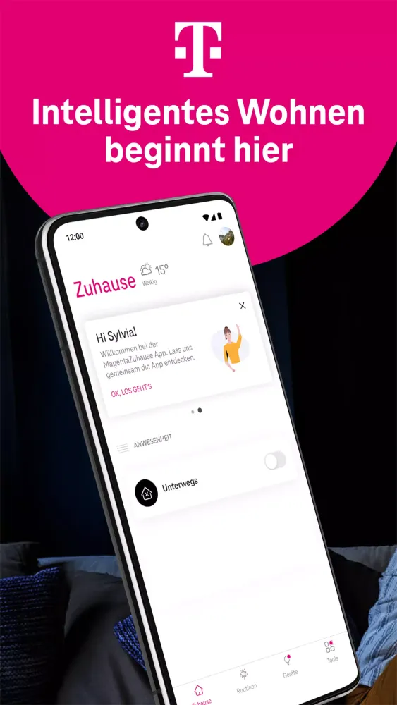 MagentaZuhause App: Smart Home Screenshots