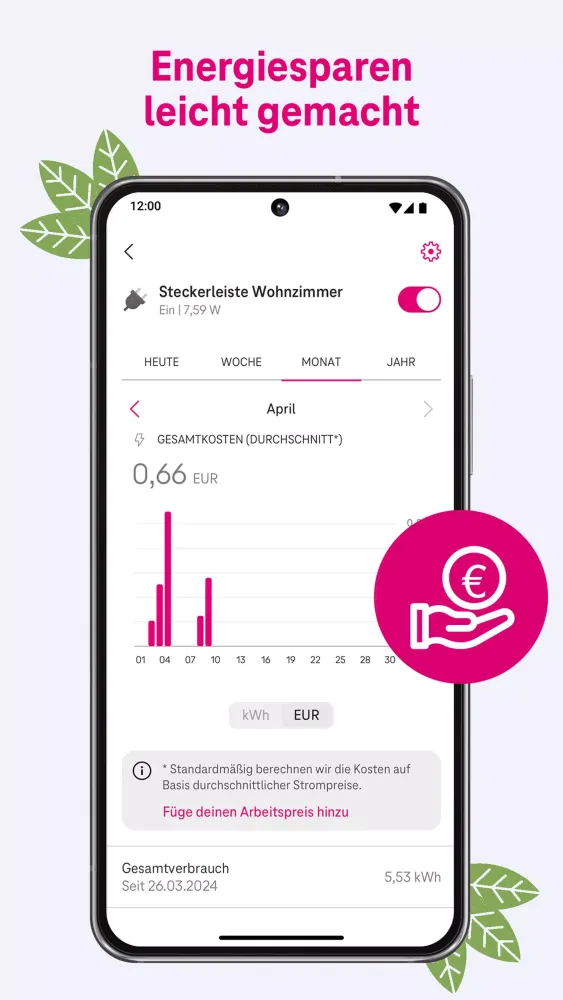 MagentaZuhause App: Smart Home Screenshots