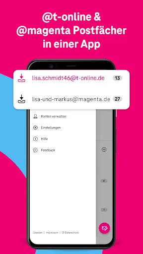 Скриншоты Telekom Mail - E-Mail-Programm