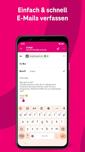 Скриншоты Telekom Mail - E-Mail-Programm