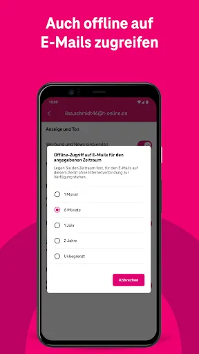 Скриншоты Telekom Mail - E-Mail-Programm