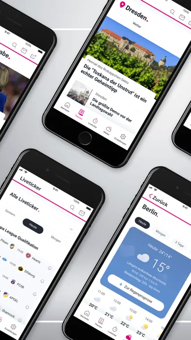 t-online Nachrichten Screenshots