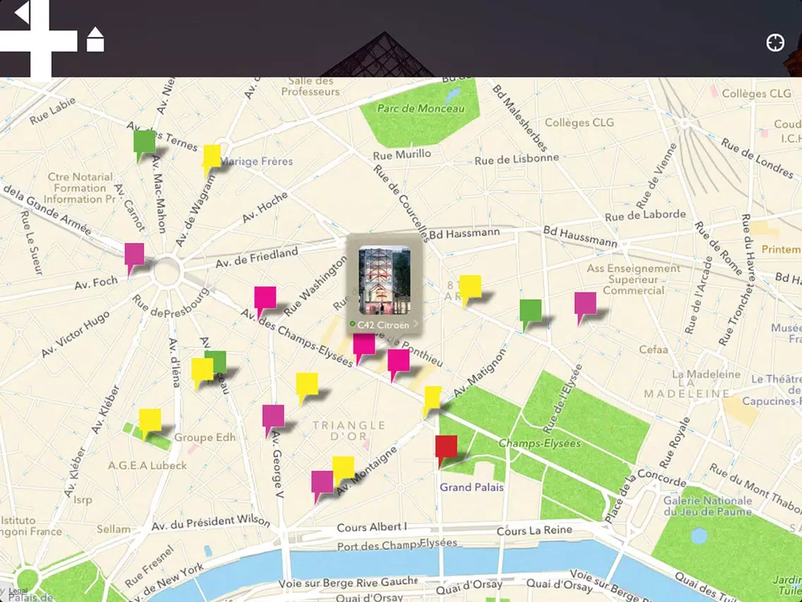 Cool Paris iPad  سکرین شاٹس