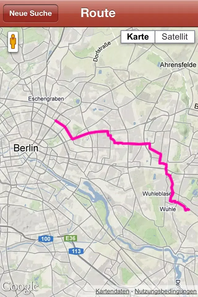 Radweg Navi Berlin Ekran Görüntüleri