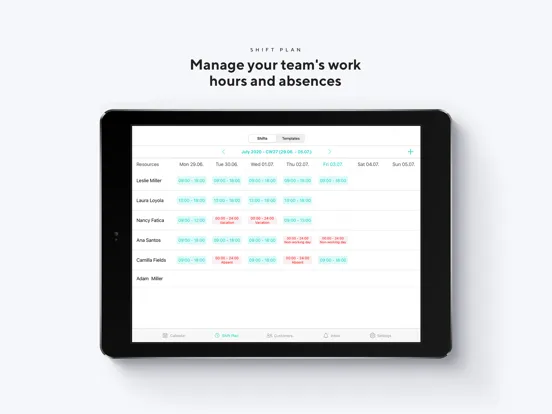 Shore Business iPad  Screenshots