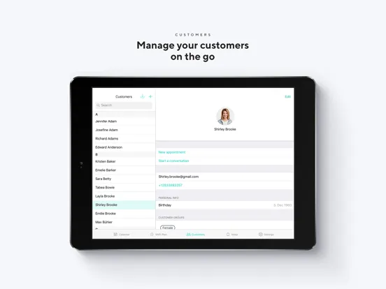 Shore Business iPad  Screenshots