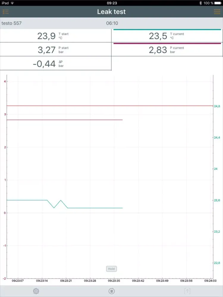 testo Refrigeration iPad  スクリーンショット