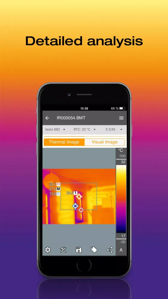 testo Thermography Ekran Görüntüleri