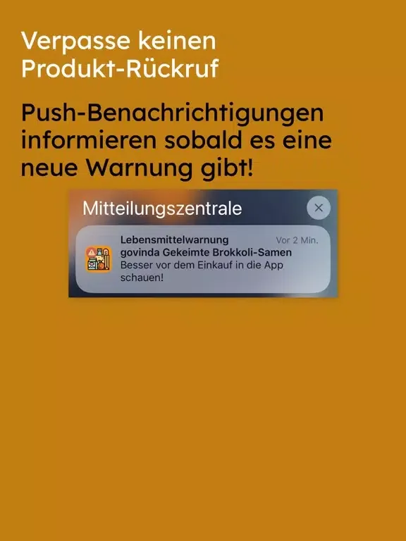 صور Lebensmittelwarnung iPad 