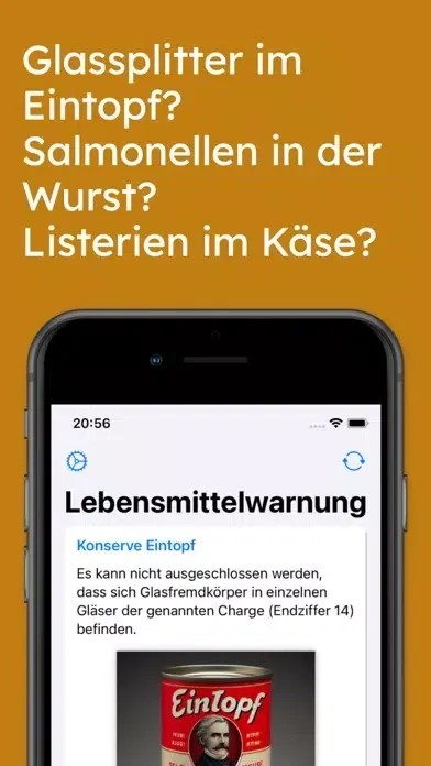 صور Lebensmittelwarnung
