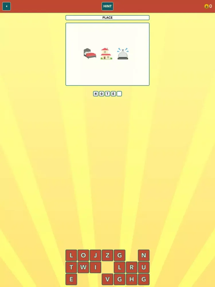 Emoji Quiz - The Secret Word iPad  Screenshots