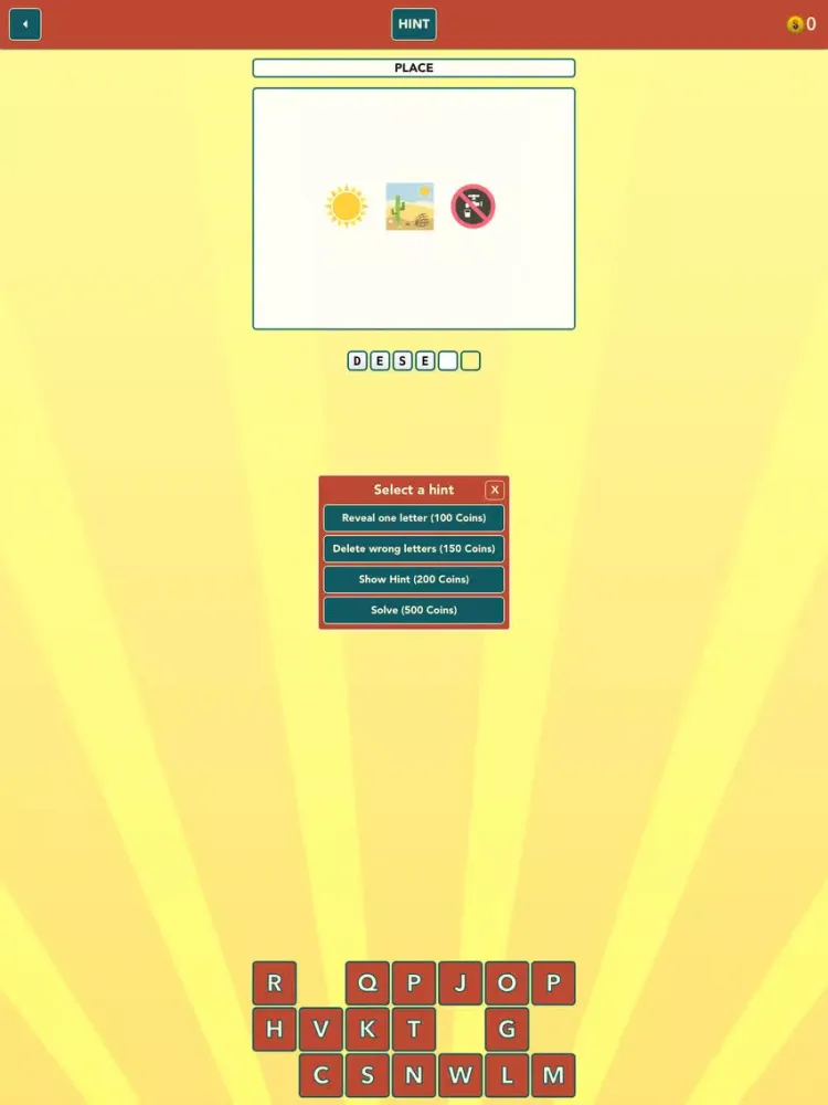 Emoji Quiz - The Secret Word iPad  Screenshots