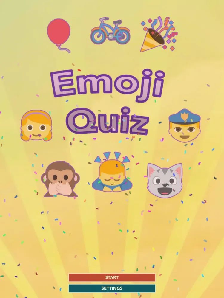 Emoji Quiz - The Secret Word iPad  Screenshots
