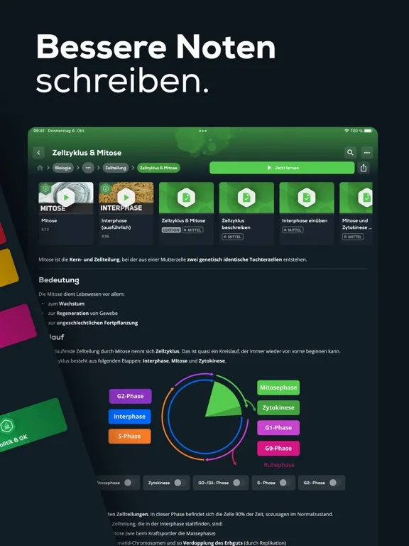 simpleclub - Die Lernapp iPad  سکرین شاٹس