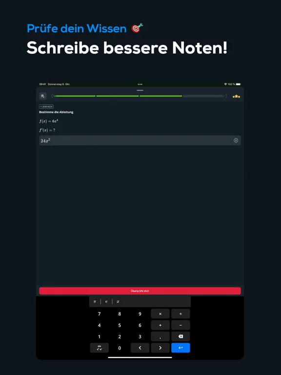 simpleclub - Die Lernapp iPad  سکرین شاٹس
