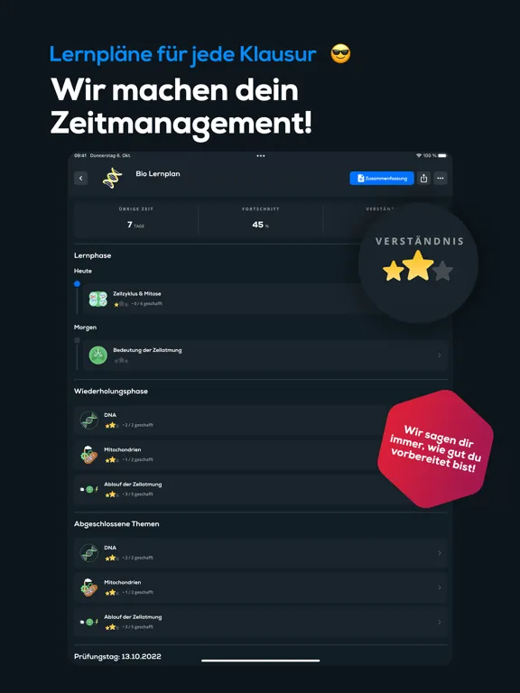 simpleclub - Die Lernapp iPad  سکرین شاٹس