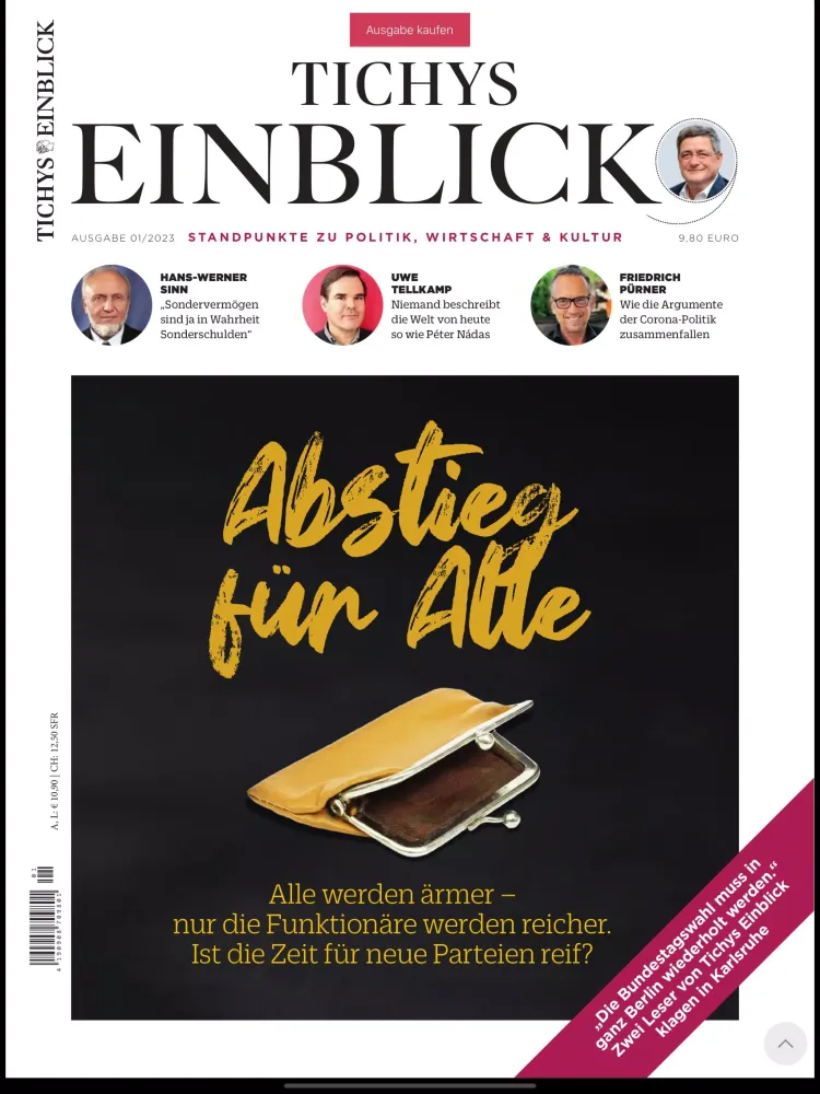 Скриншоты Tichys Einblick Magazin