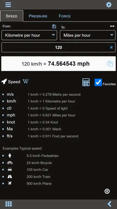 تصاویر Unit converter MxUnit Pro