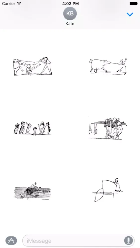 Capturas de tela do Book of Nonsense (1894)
