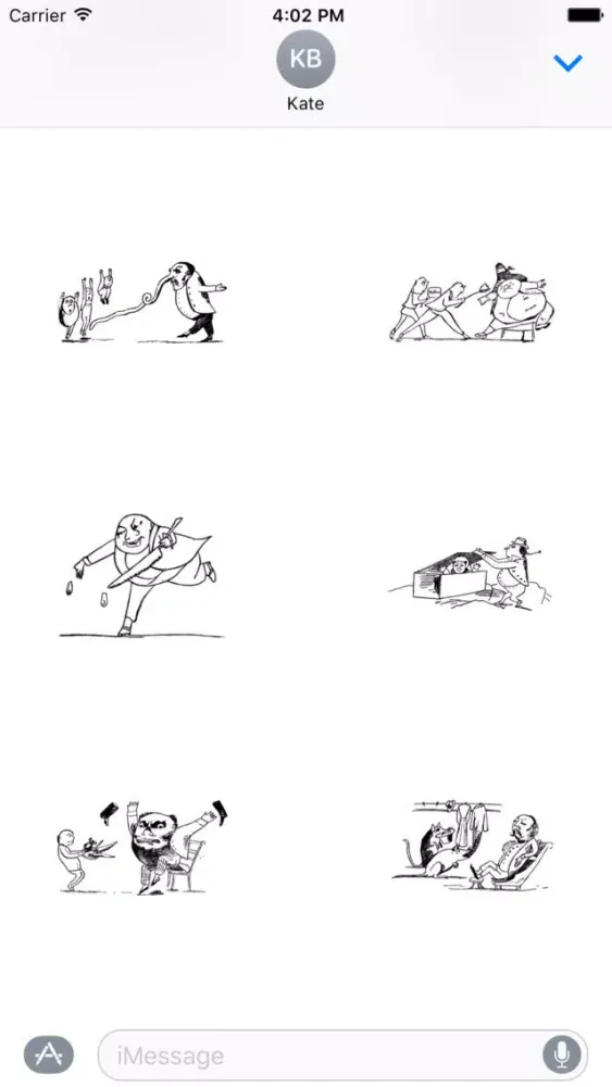Capturas de tela do Book of Nonsense (1894)