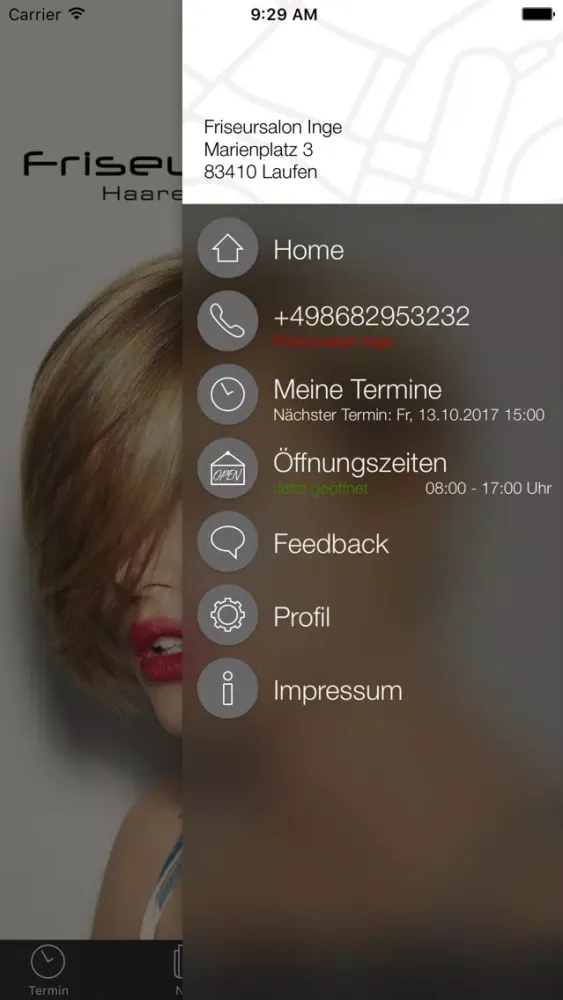 ภาพหน้าจอของ Friseursalon Inge