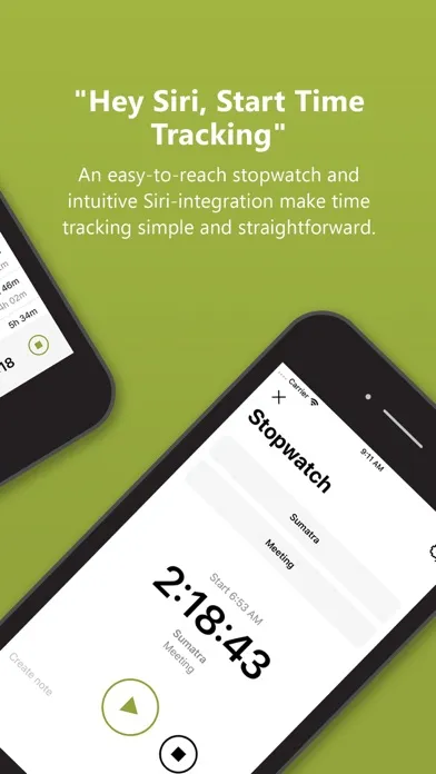Tangkapan layar TimePunch Mobile