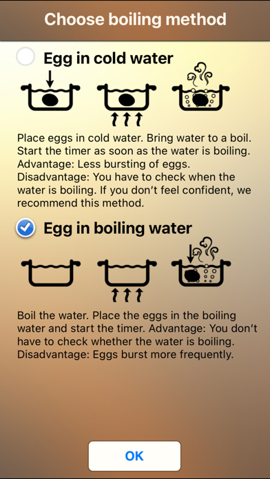 The perfect Egg timer Screenshots