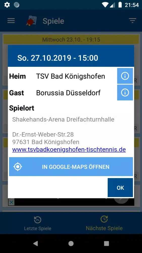 صور Tischtennis Kalender