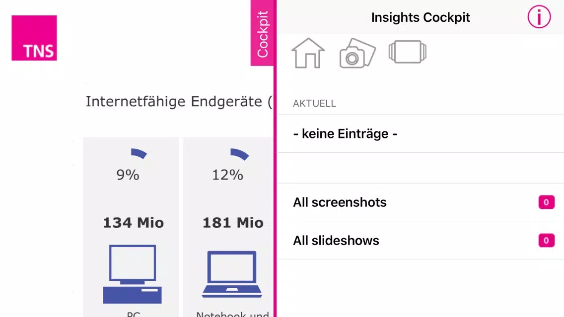 Capturas de pantalla de Kantar Insights