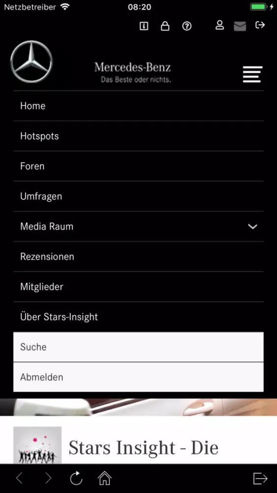 Stars Insight - Mercedes-Benz应用截图