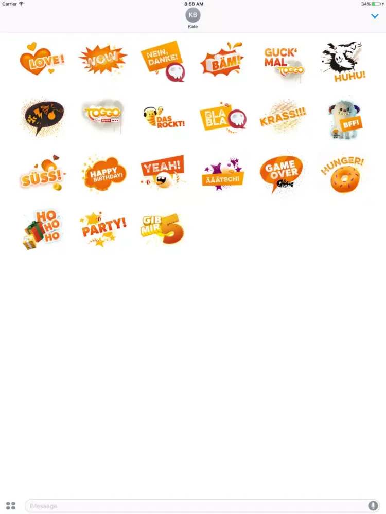 Zrzuty ekranu TOGGO Sticker iPad 