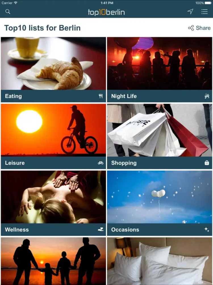 Capturas de pantalla de Top10 Berlin - Location Guide iPad 