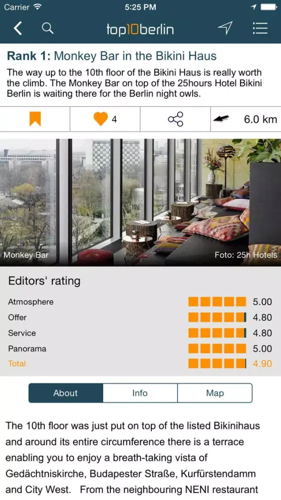 Capturas de pantalla de Top10 Berlin - Location Guide