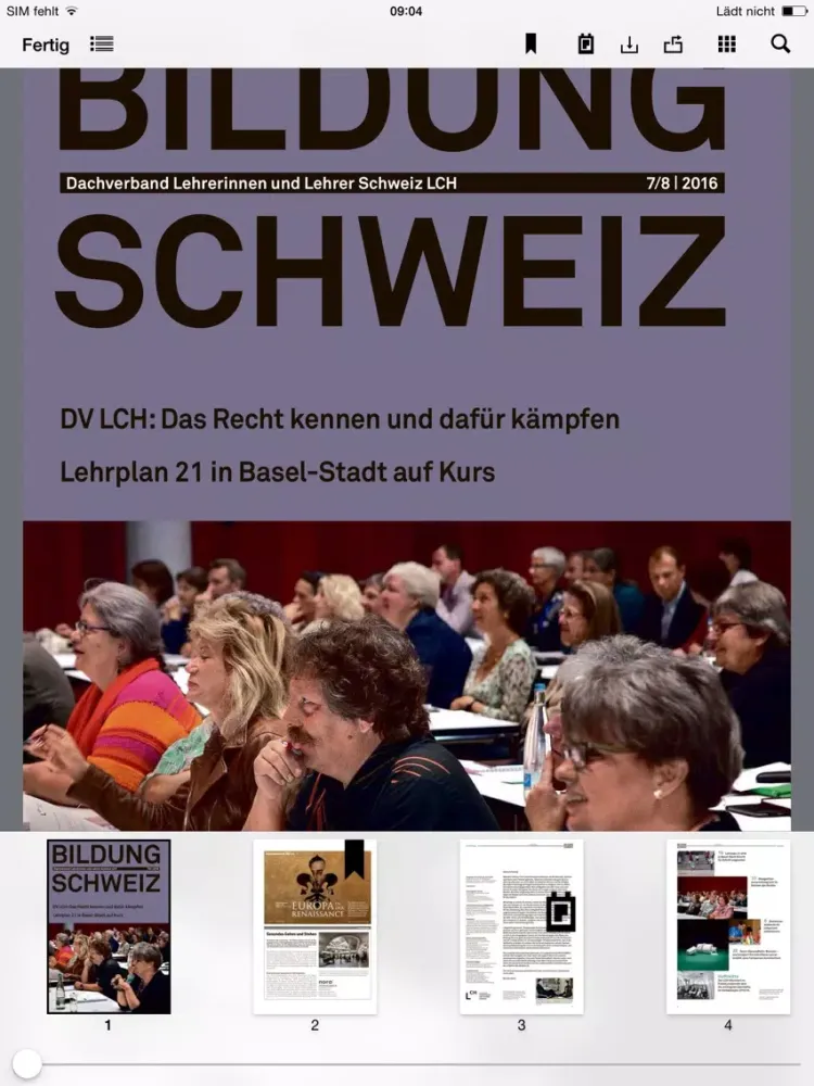 تصاویر Bildung Schweiz iPad 
