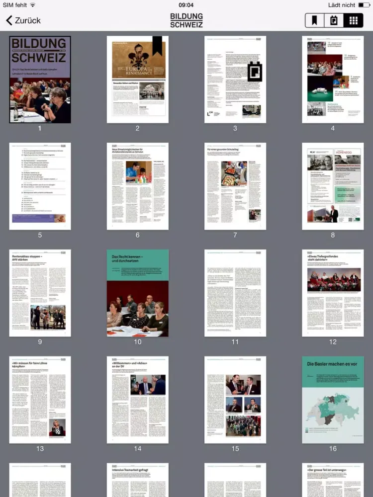 تصاویر Bildung Schweiz iPad 