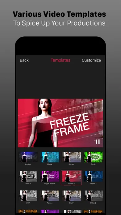 صور Freeze Frame Intro Movie Maker