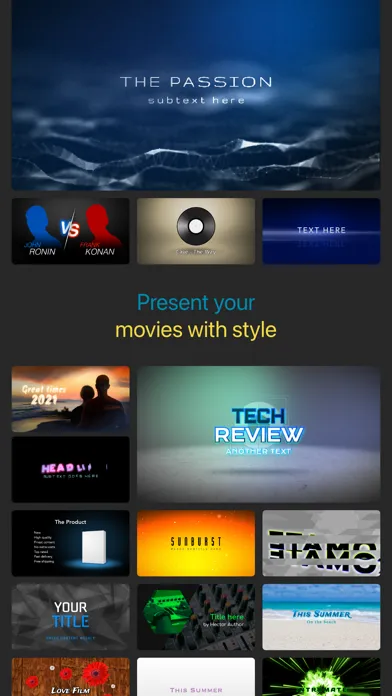 Screenshot di IntroMate - Intro Maker for YT